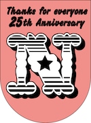 noodles結成25周年アニバーサリー企画ロゴ