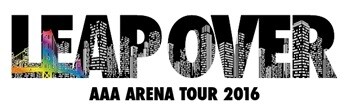 「AAA ARENA TOUR 2016 -LEAP OVER-」ロゴ