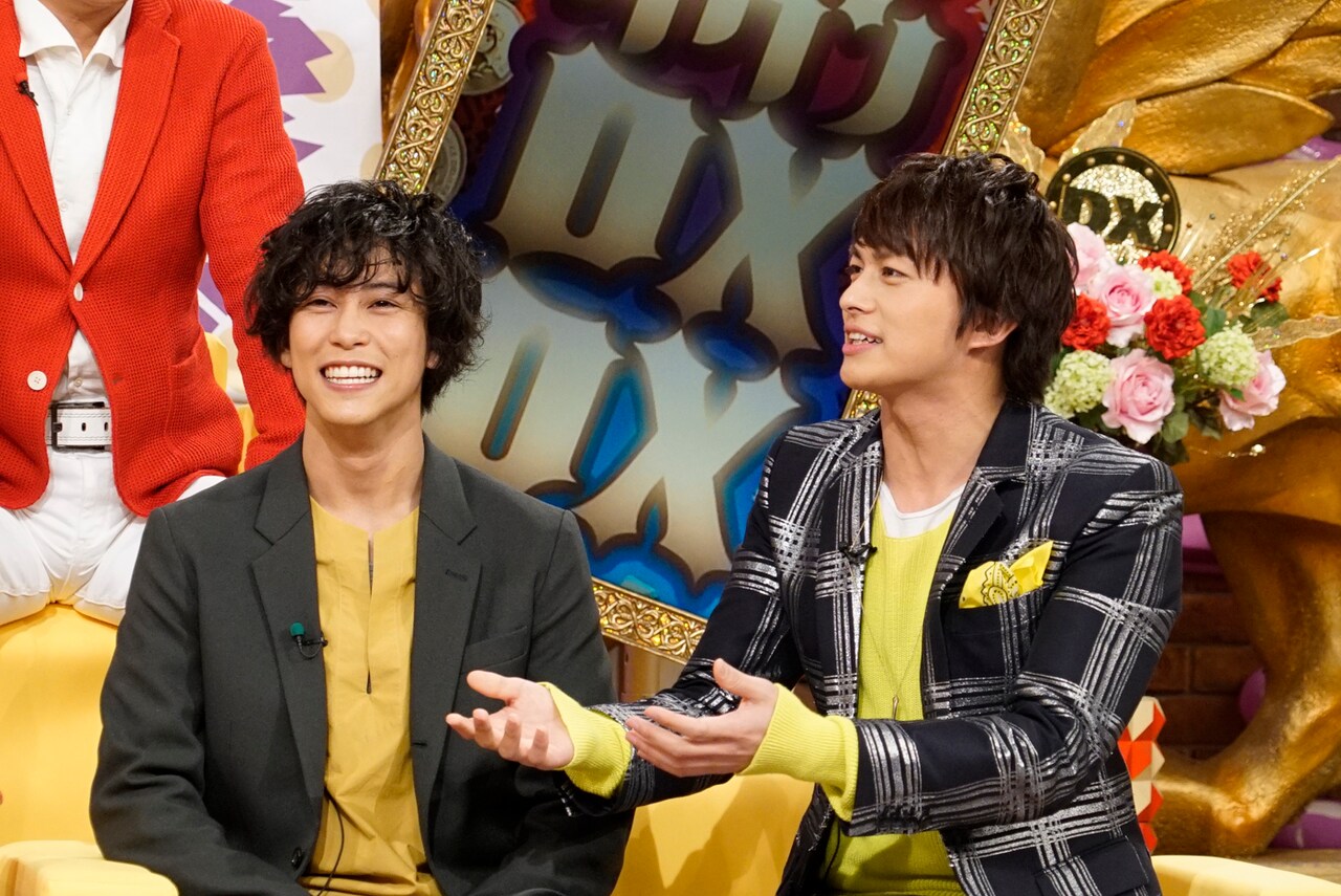 左から佐野岳、小林豊（BOYS AND MEN）。(c)読売テレビ