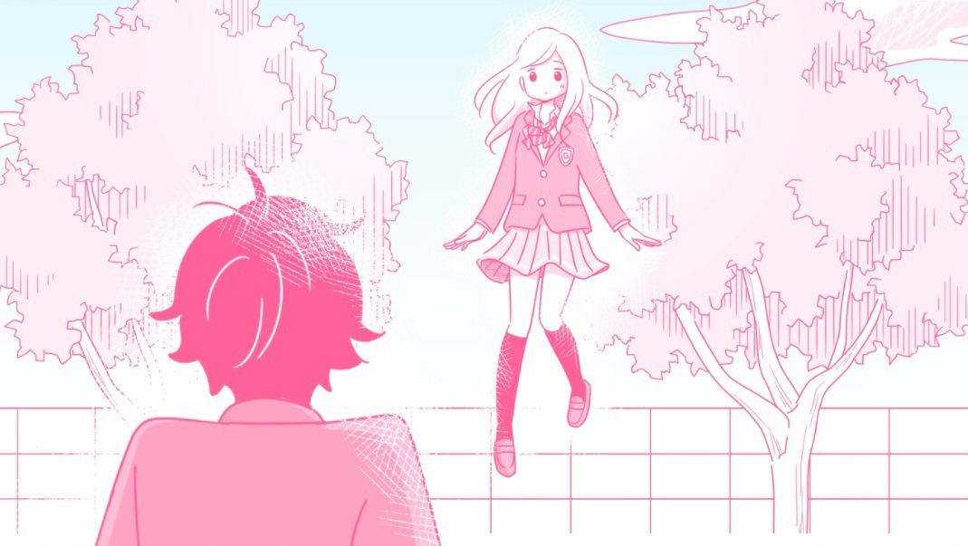 「飛行少女と僕」MVのワンシーン。