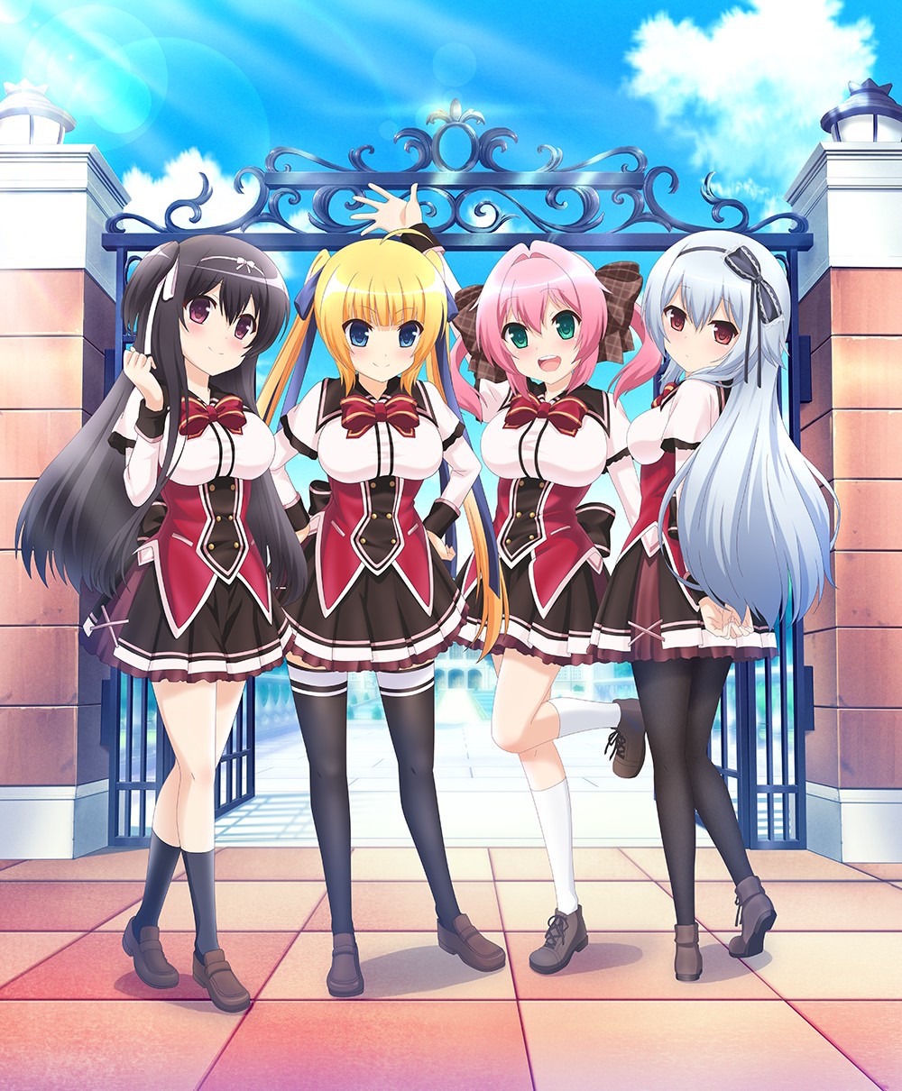 「ワガママハイスペック」キービジュアル （c）まどそふと / 桜翠学園生徒会