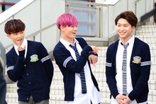 左からタクヤ、カイ、コーイチ。