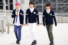 左からカイ、タカシ、タクヤ。