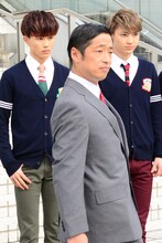 左からタクヤ、団長先生、ユーキ。