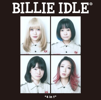 BILLIE IDLE「"4 in 1" THE OFFICIAL BOOTLEG」ジャケット
