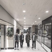 キンモクセイメンバーの伊藤俊吾、後藤秀人、張替智広、佐々木良（左から）。