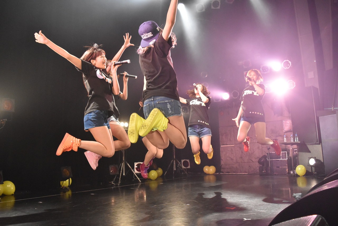 「Chu-Zワンマンライブ東名阪ツアー ～トウメイサカツアー開催Chu～」東京・TSUTAYA O-WEST公演の様子。