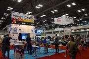 「SXSW 2016」トレードショーの様子。