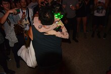 水曜日のカンパネラのライブの様子。