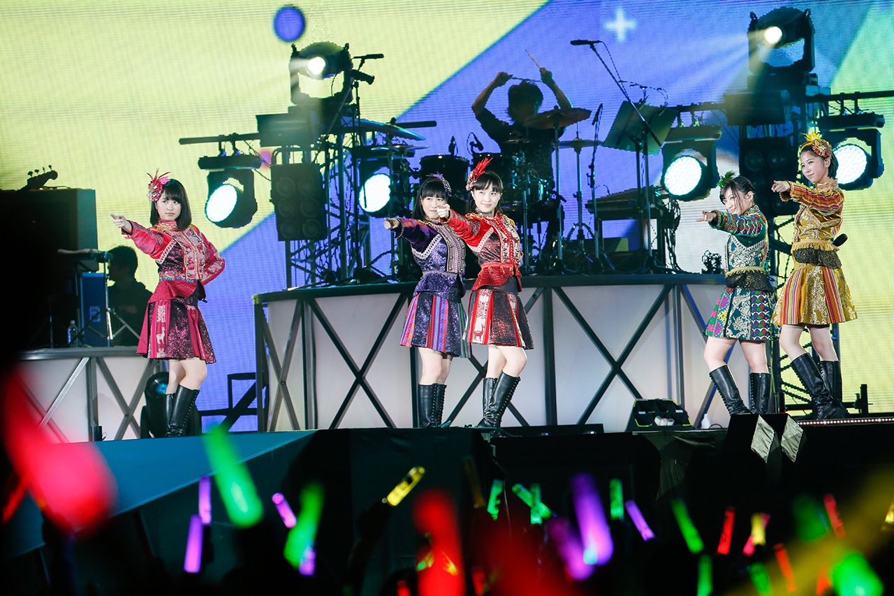 ももいろクローバーZ（Photo by YOSUKE KAMIYAMA）