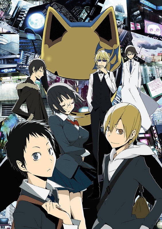 「デュラララ!!」キービジュアル (c)2014 成田良悟／ＫＡＤＯＫＡＷＡ アスキー・メディアワークス刊／池袋ダラーズ