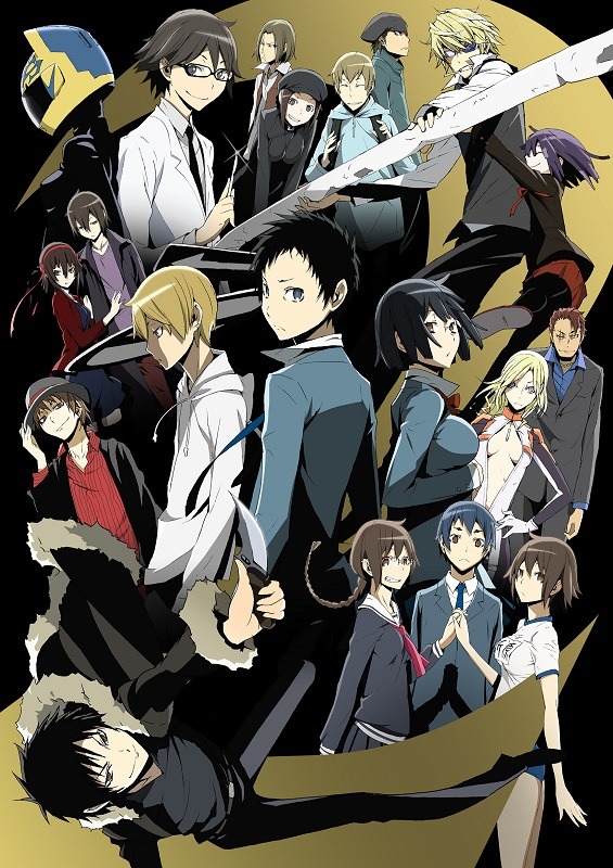 「デュラララ!!×2 承」キービジュアル (c)2014 成田良悟／ＫＡＤＯＫＡＷＡ アスキー・メディアワークス刊／池袋ダラーズ