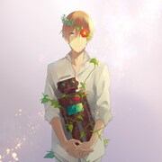 リリィ、さよなら。「シアワセな機械」ジャケット全体イラスト