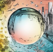 「TIMELESS WORLD」の初回限定盤に封入されるフィルムを「NAMELESS WORLD」のジャケットに重ねたイメージ図。