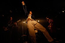 黒猫チェルシー「2016全国7都市『グッバイ』リリースツアー」東京・新代田FEVER公演の様子。（撮影：平野タカシ）