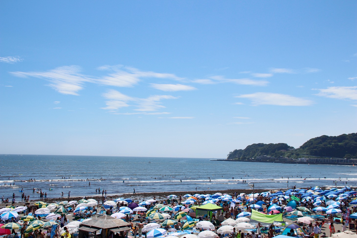 由比ガ浜海水浴場　（写真提供：音遊）