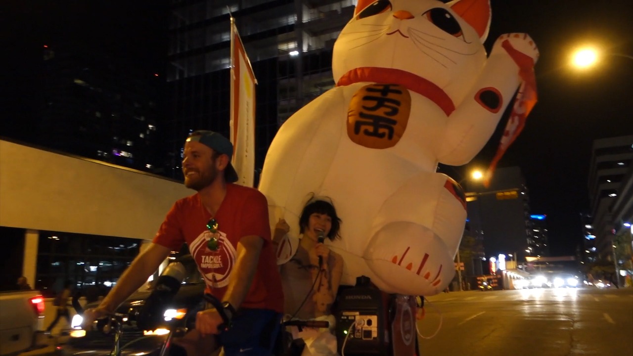 「水曜日のカンパネラ 『SXSW2016』Street編」のワンシーン。