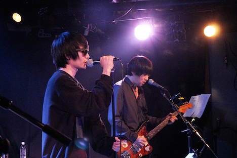 左から木下理樹（ART-SCHOOL）、ヤマジカズヒデ。（撮影：大串義史）