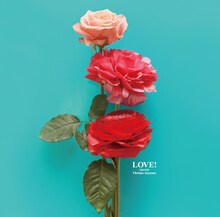 4月27日にリリースされる青山テルマのコンピレーションアルバム「LOVE! ～SPECIAL～」ジャケット。