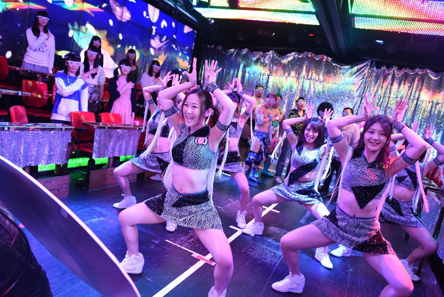 「パーリーピーポーエイリアン」MV撮影の様子。