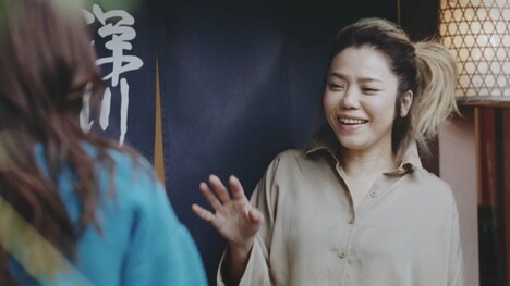 東京メトロCM「門前仲町 漁師の活気」篇のワンシーン。