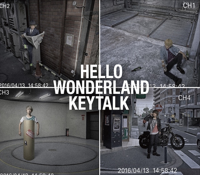 KEYTALK「HELLO WONDERLAND」ジャケット