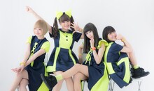 エレクトリックリボン。左からnatsuki、pippi、erica、chiaki。