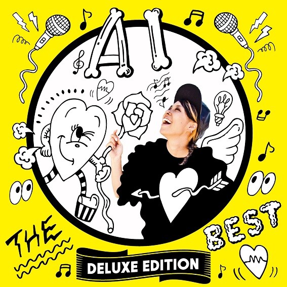 AI「THE BEST - DELUXE EDITION」ジャケット