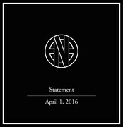 envyによる2016年4月1日付けのステートメントビジュアル。