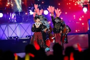 ももいろクローバーZのライブの様子。(Photo by HAJIME KAMIIISAKA+Z)