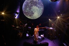 花澤香菜「透明な女の子」発売記念ベントの様子。（撮影：樂滿直城）