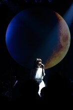 花澤香菜「透明な女の子」発売記念ベントの様子。（撮影：樂滿直城）