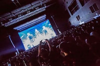 「BABYMETAL WORLD TOUR 2016」The SSE Arena, Wembley公演ライブビューイング会場の様子。（Photo by  MIYAAKI Shingo）