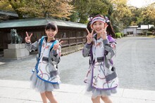 ごきげんな星野蒼良（左）と瀬田さくら（右）。（撮影：上山陽介）