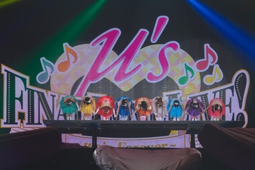 4月1日に行われた「ラブライブ！μ's Final LoveLive!～μ'sic Forever♪♪♪♪♪♪♪♪♪～」の様子。