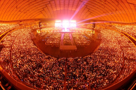 4月1日に行われた「ラブライブ！μ's Final LoveLive!～μ'sic Forever♪♪♪♪♪♪♪♪♪～」の様子。