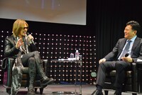 YOSHIKIと三木谷社長。