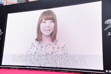 VTR出演した花澤香菜。