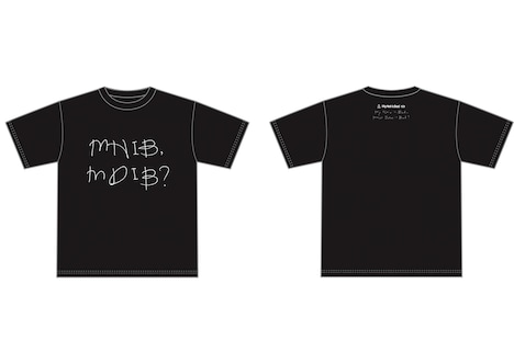 タワーレコード限定My Hair is Badメジャーデビュー記念Tシャツ（黒）