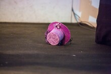 大黒柚姫のヘッドドレス。（撮影：笹森健一）