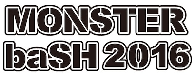 「MONSTER baSH 2016」ロゴ