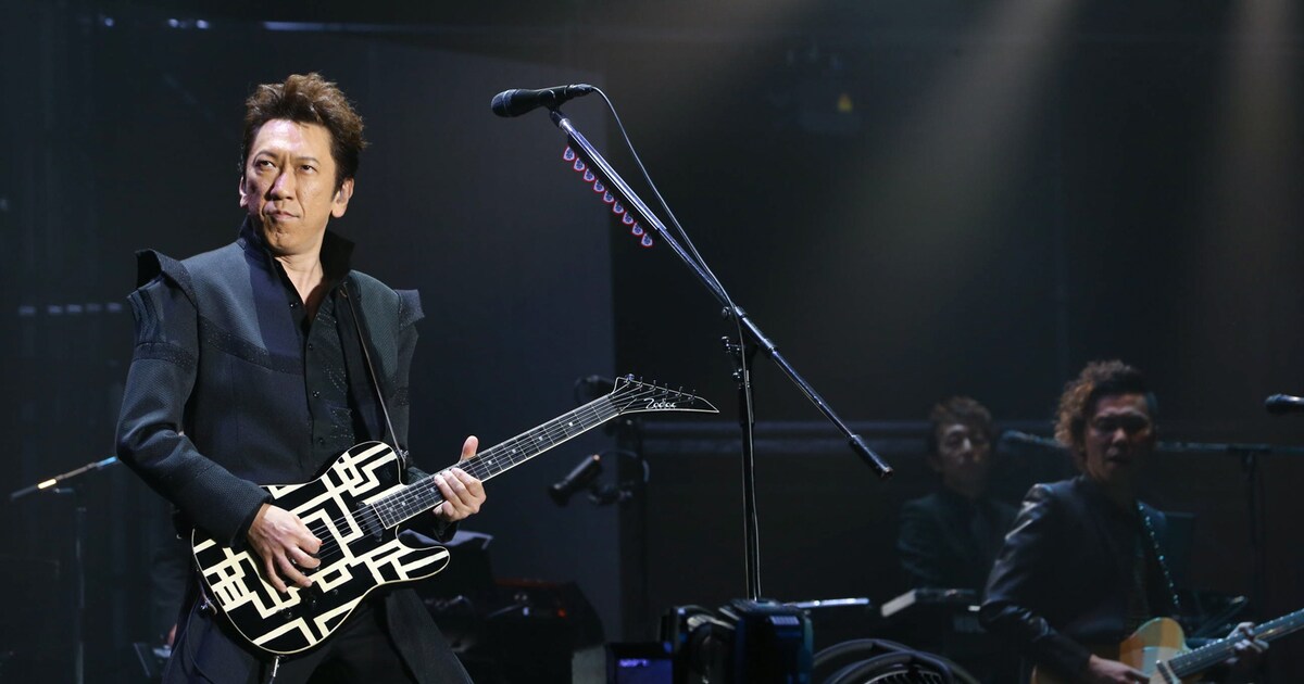 布袋寅泰「GUITARHYTHM」再現ライブ「何も変わらない自分が誇り 