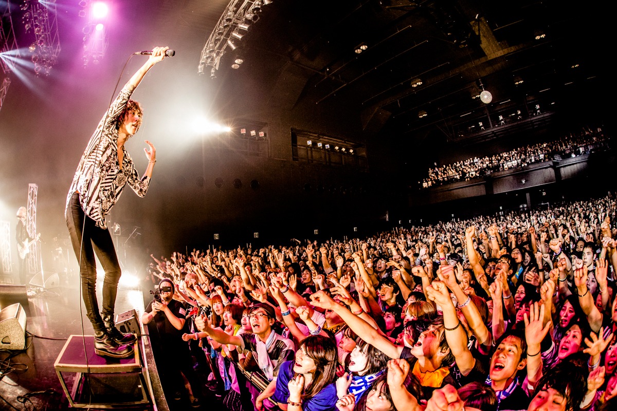SUPER BEAVER「SUPER BEAVER10周年記念〆『都会のラクダSP ～スーパーフィーバー～』」東京・Zepp DiverCity TOKYO公演の様子。（撮影：青木カズロー）