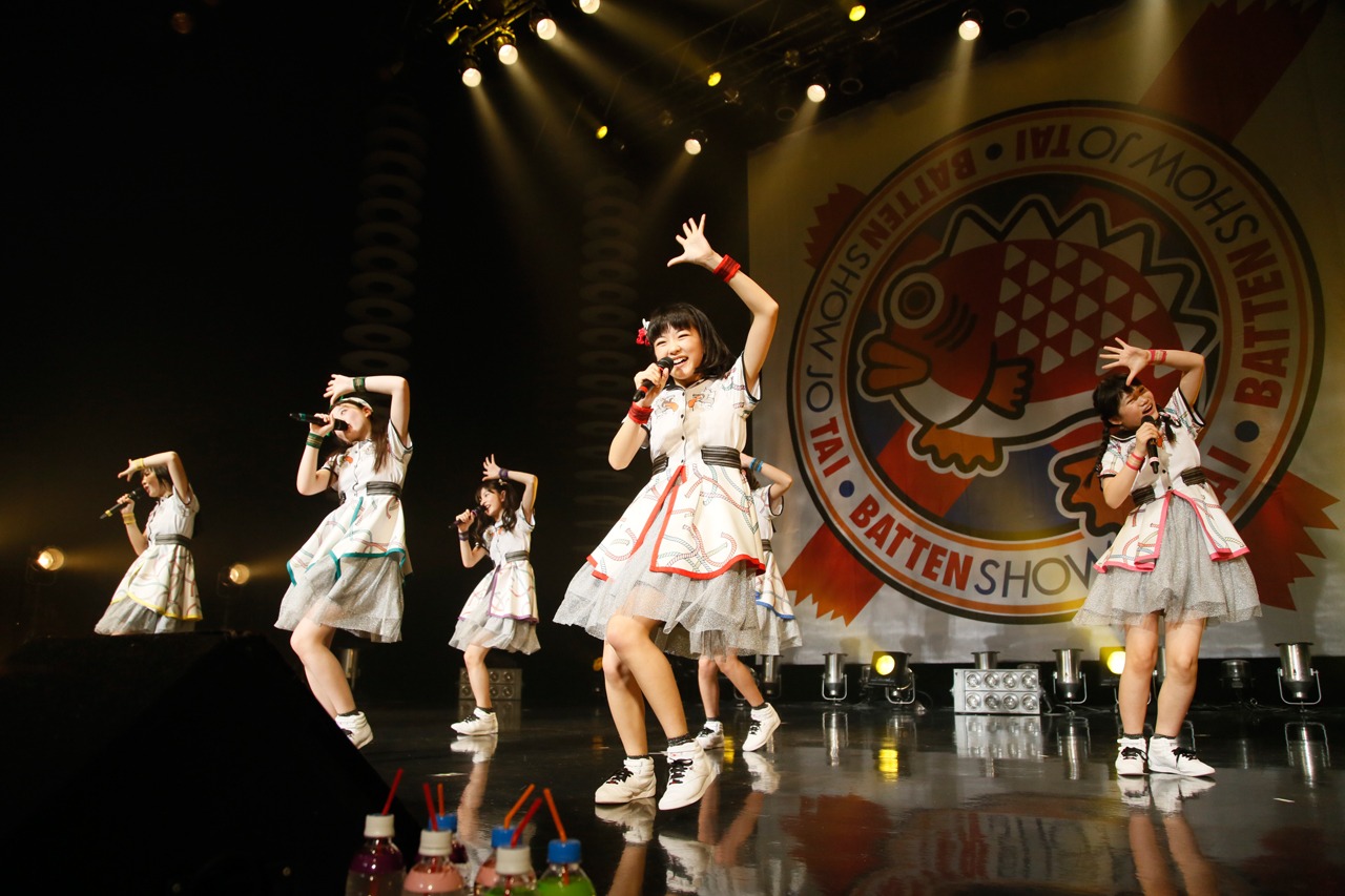 ばってん少女隊「メジャーデビュー直前ばってん、Zepp Fukuokaがなくなる前にライブできちゃいました大会！」の様子。（撮影：濱本英介）