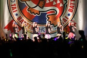 ばってん少女隊「メジャーデビュー直前ばってん、Zepp Fukuokaがなくなる前にライブできちゃいました大会!」の様子。(撮影:濱本英介)