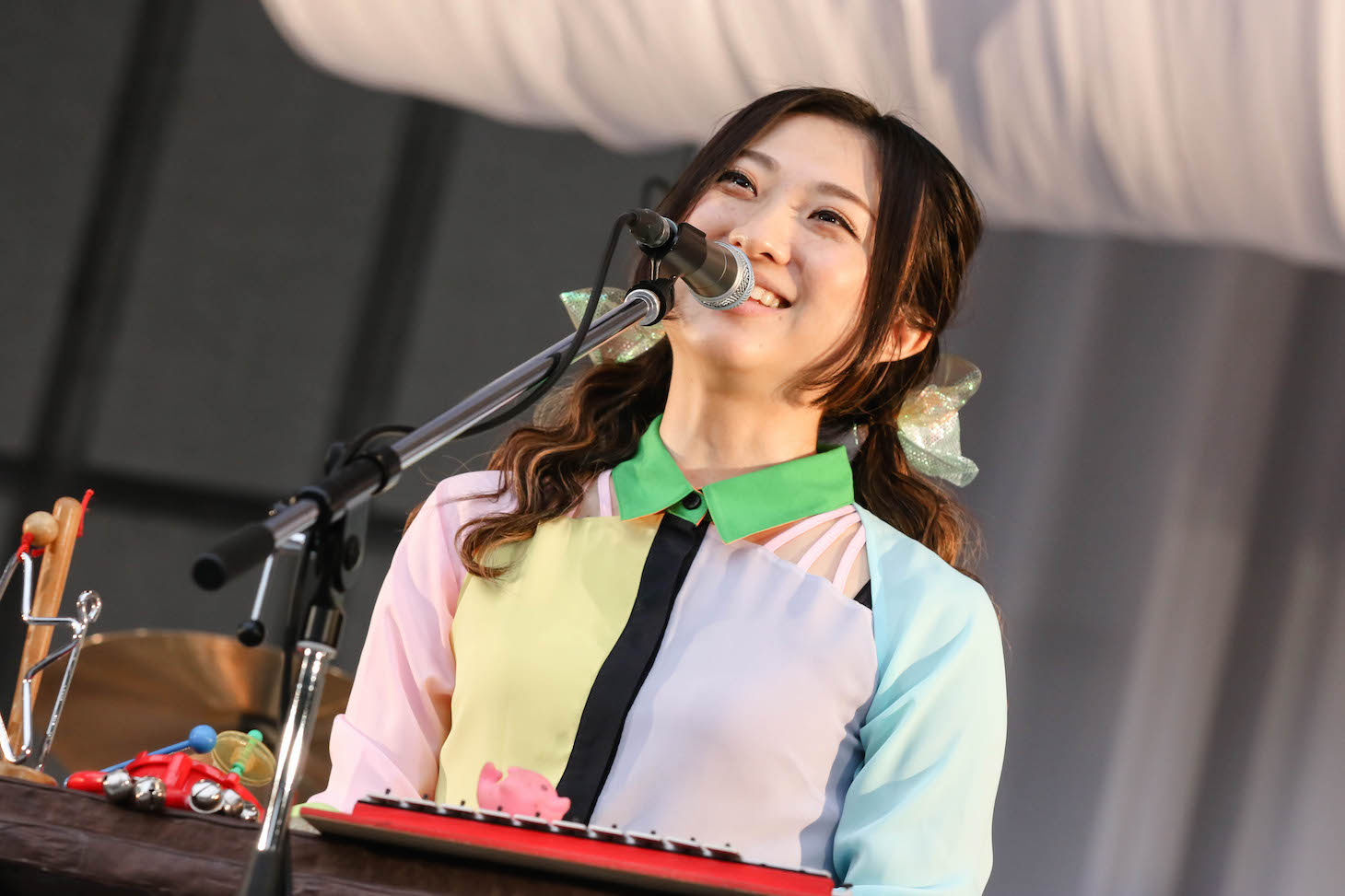 せんせい（Vo, Key）（Photo by Taku Fujii）