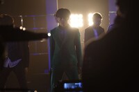 ライブパートの収録の様子。