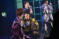 ライブパートの収録の様子。