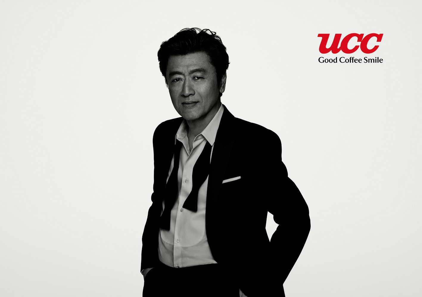 「UCC BLACK無糖」ビジュアル