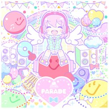 DJ和「J-アニソン神曲祭り -パレード- ［DJ和in No.1胸熱MIX］」Wonder GOO購入者特典のアナザージャケット。（イラスト：すあま）